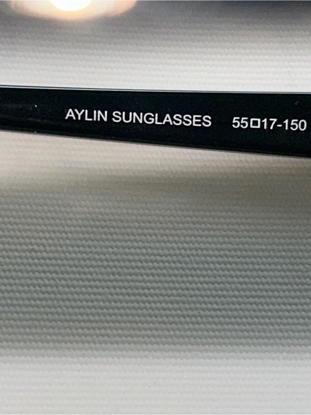 Black polarized Women's Sunglasses Rectangular Frame. J Mcglaughlin Aylin